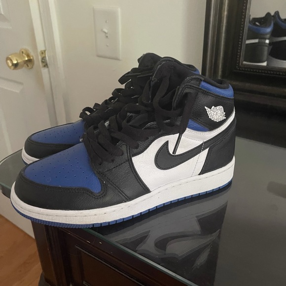 JORDAN 1 ROYAL TOE WOMENS 8 - Picture 3 of 3